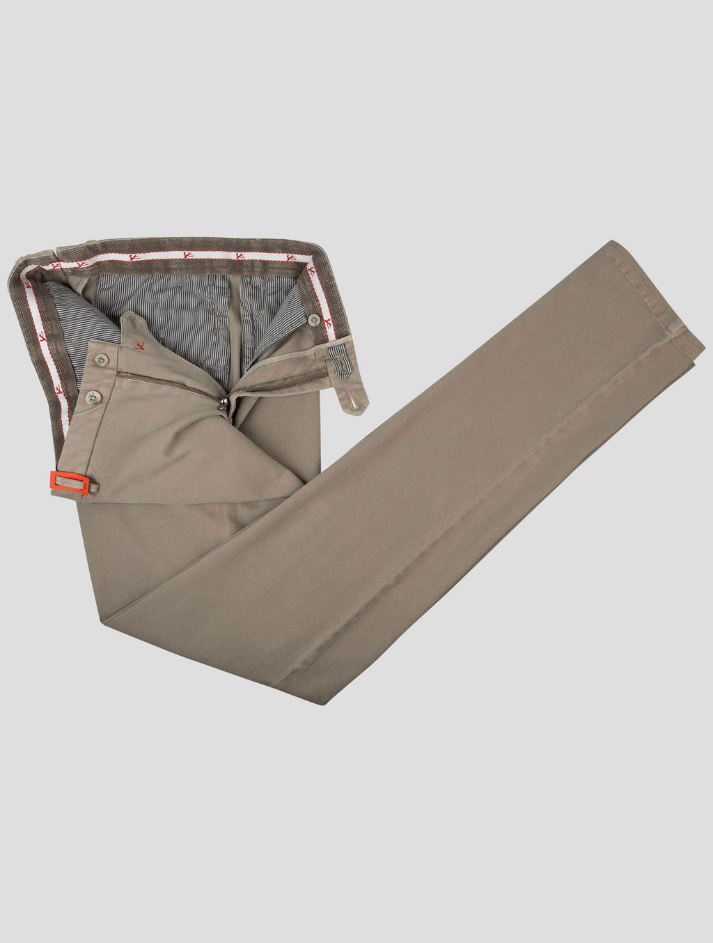 Isaia Isaia Beige Cotton Ea Pants Beige 001
