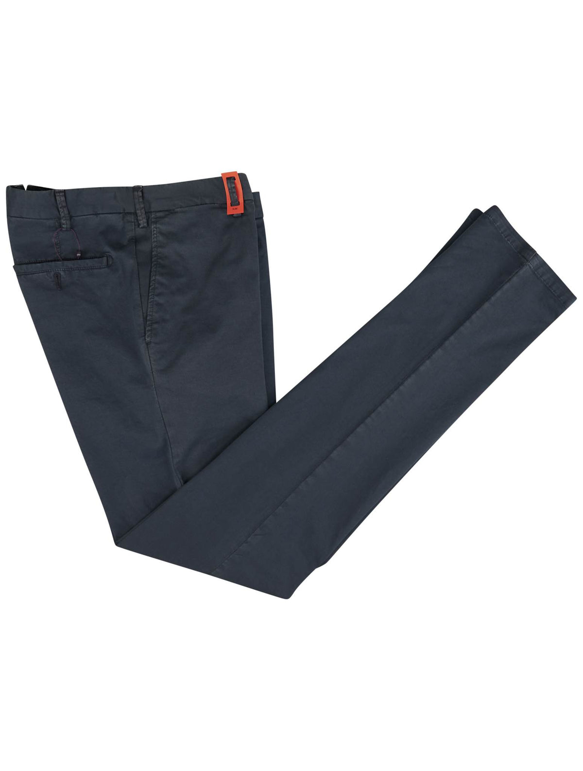 Isaia Blue Cotton Ea Pant