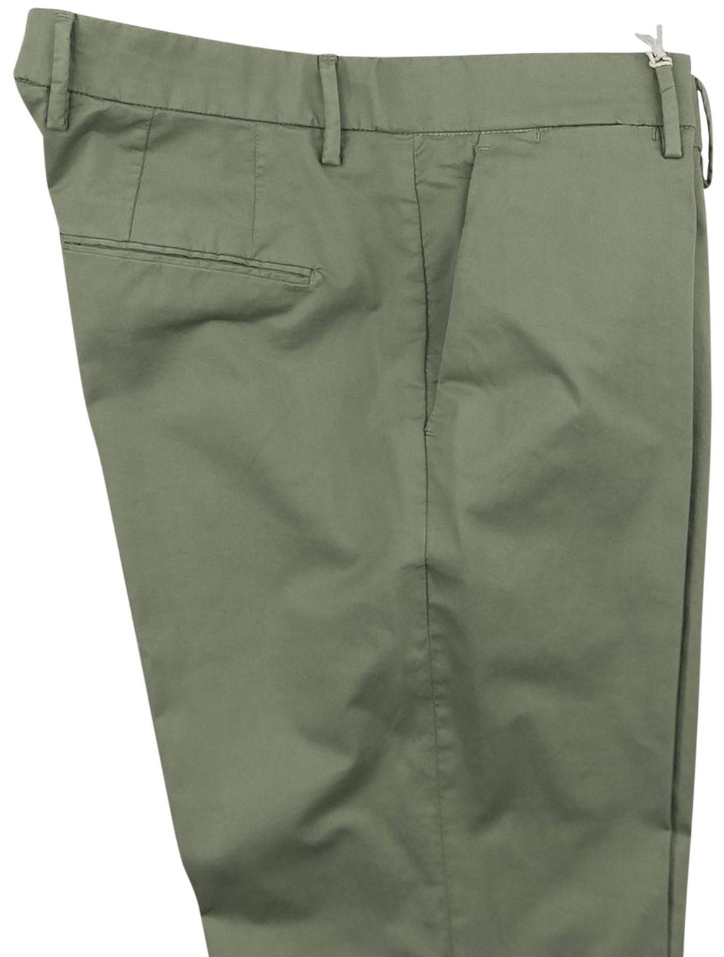 Luigi Borrelli Green Cotton Ea Pant