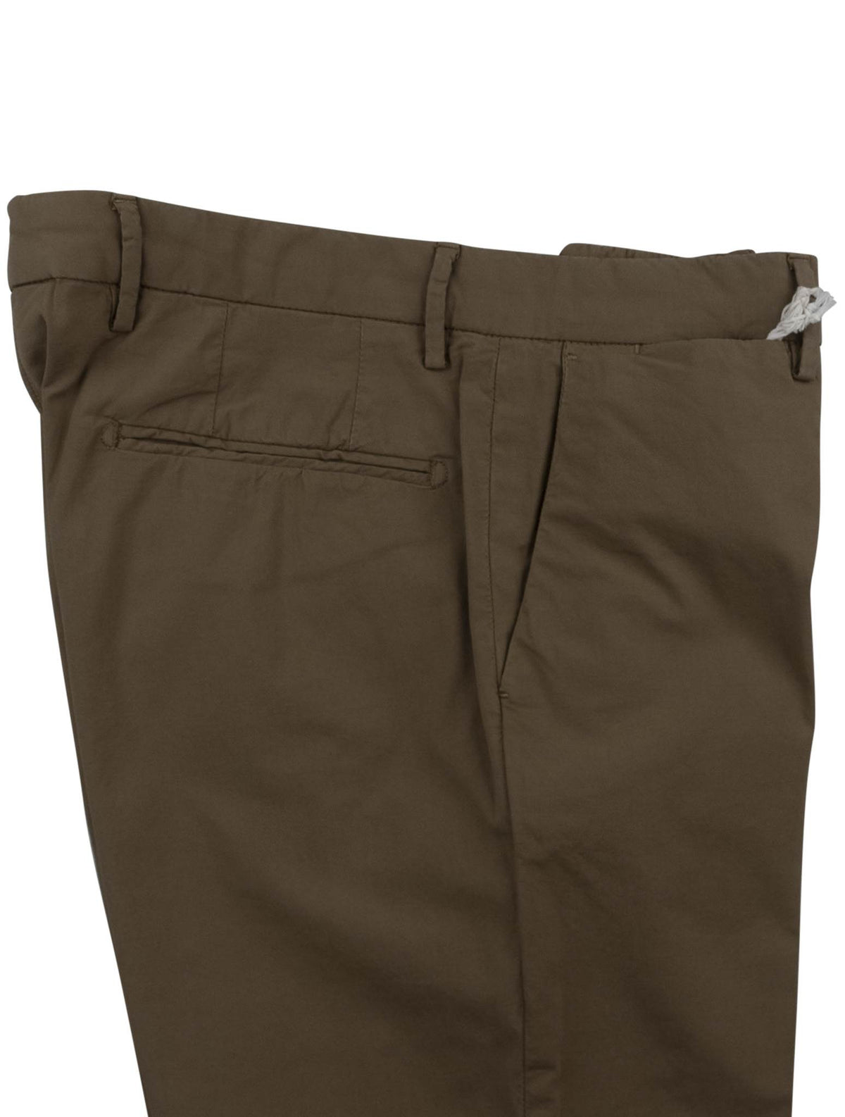Luigi Borrelli Brown Cotton Ea Pant
