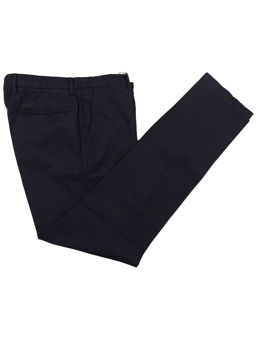 Luigi Borrelli Luigi Borrelli Blue Cotton Linen Ea Pant Blue 000