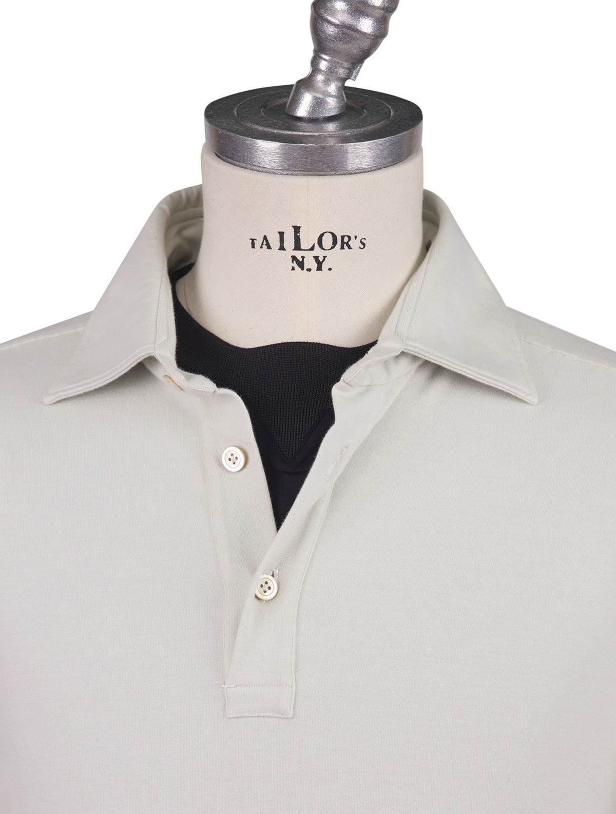 Kiton White Cotton EA Shirt