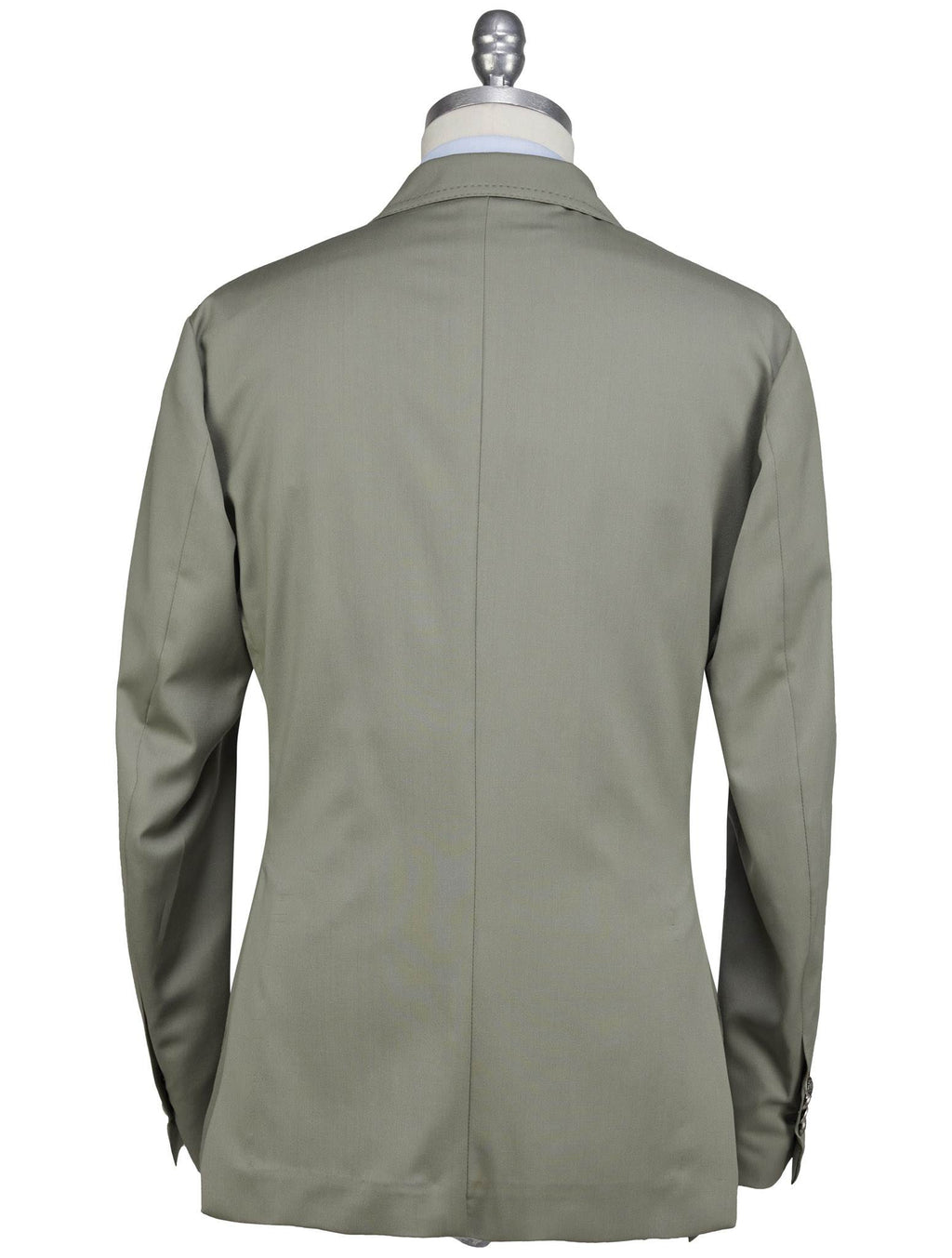 Luigi Borrelli Green Virgin Wool Blazer