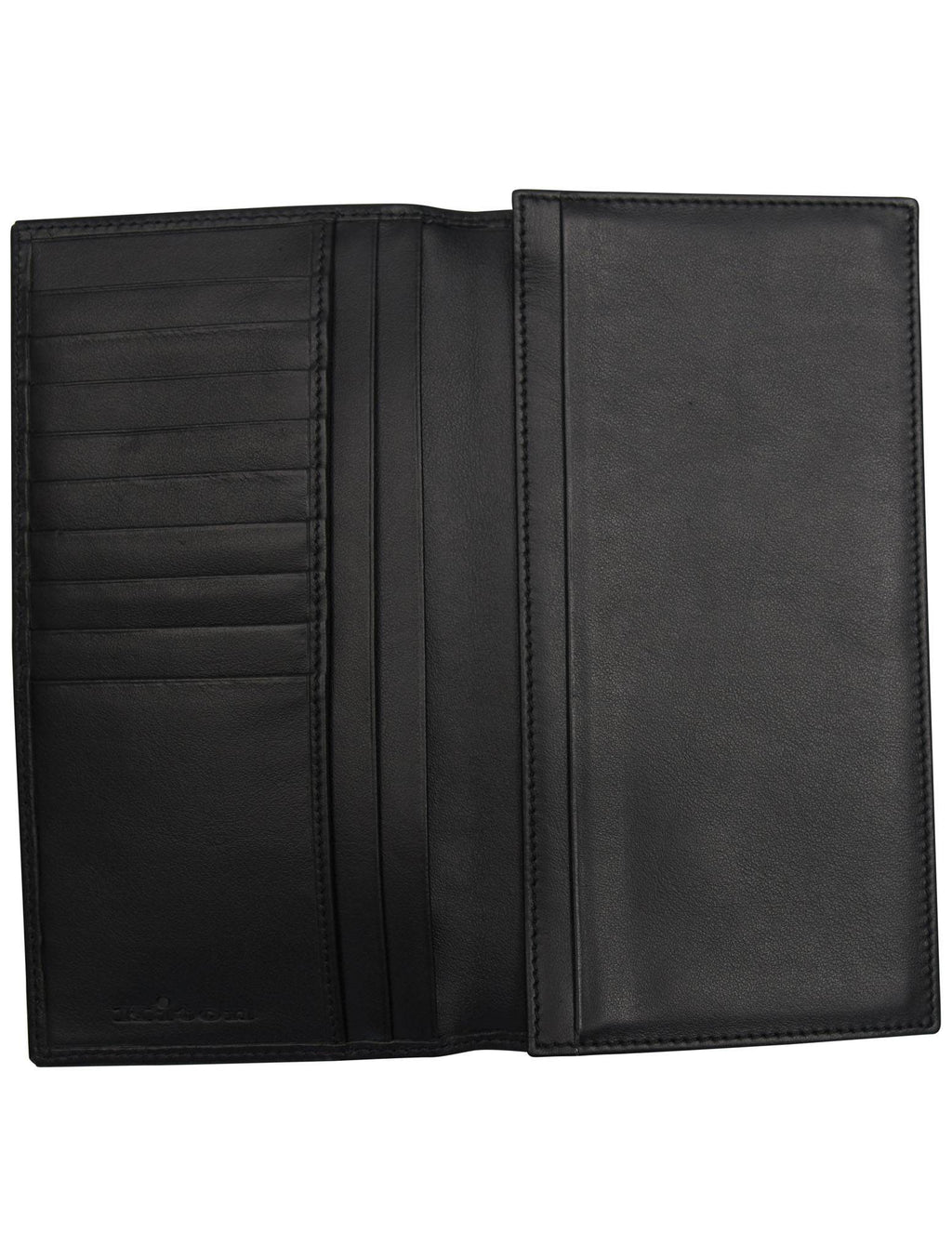 Kiton Black Leather Wallet