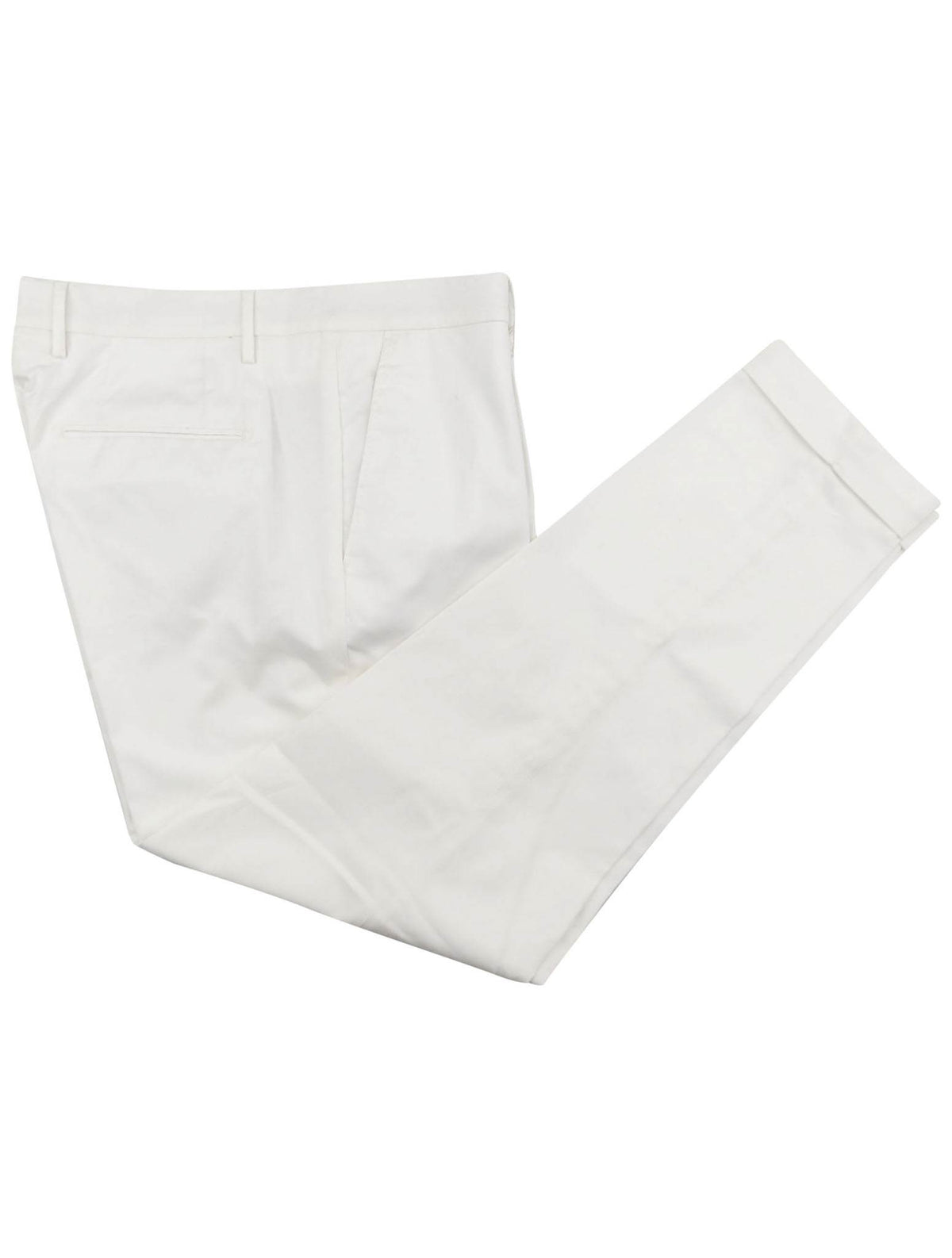 Luigi Borrelli White Cotton Ea Pant