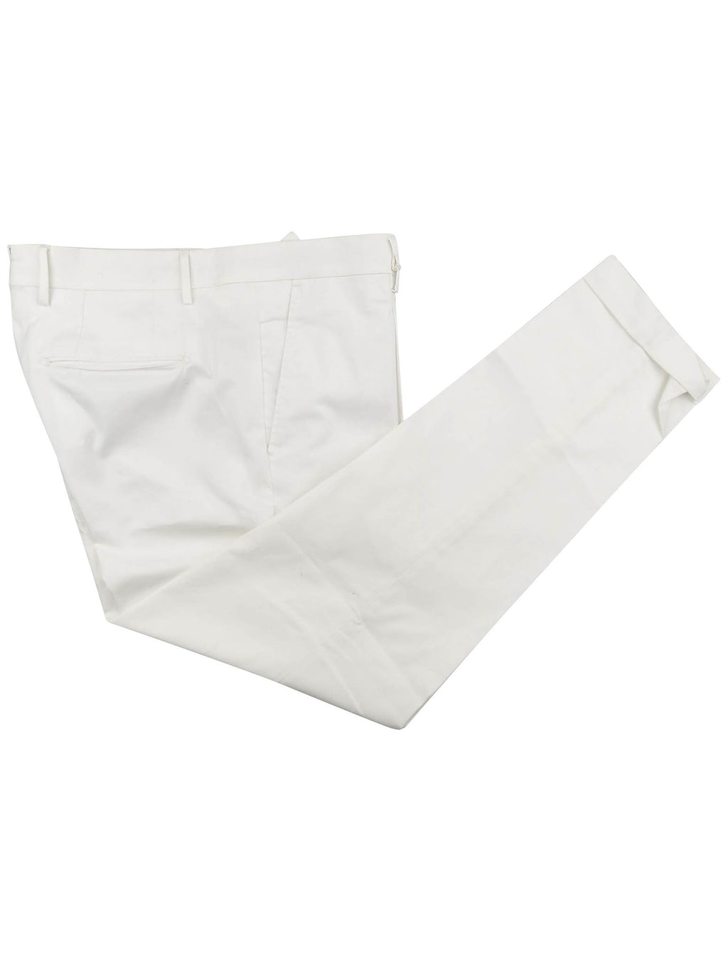 Luigi Borrelli Luigi Borrelli White Cotton Ea Pant White 000