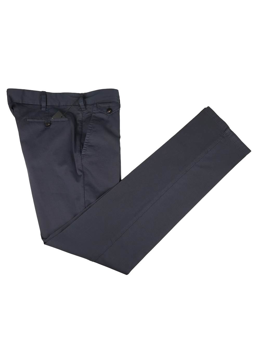 Cesare Attolini Blue Cotton Ea Pants