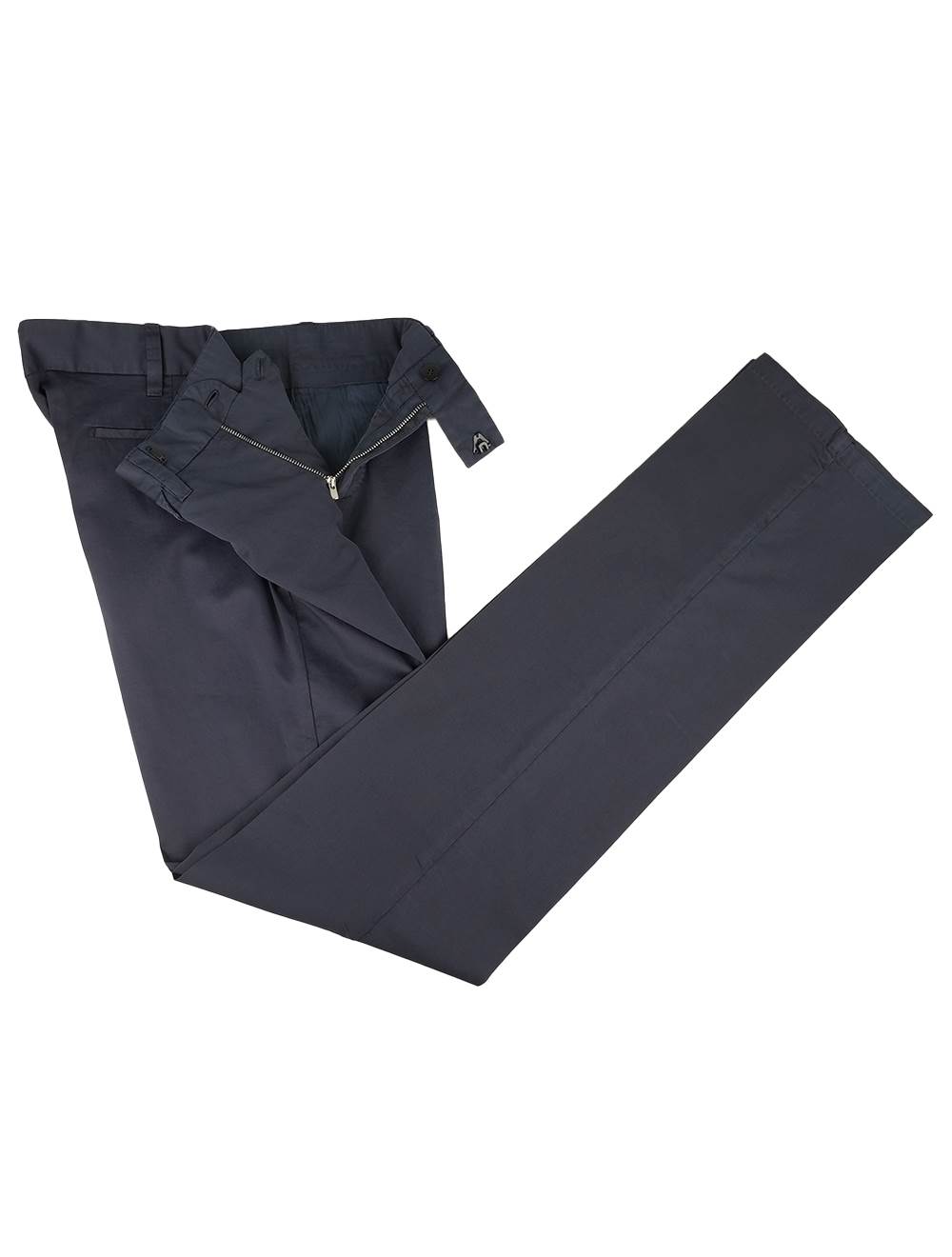 Cesare Attolini Blue Cotton Ea Pants