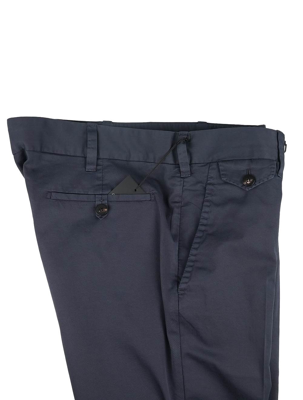 Cesare Attolini Blue Cotton Ea Pants