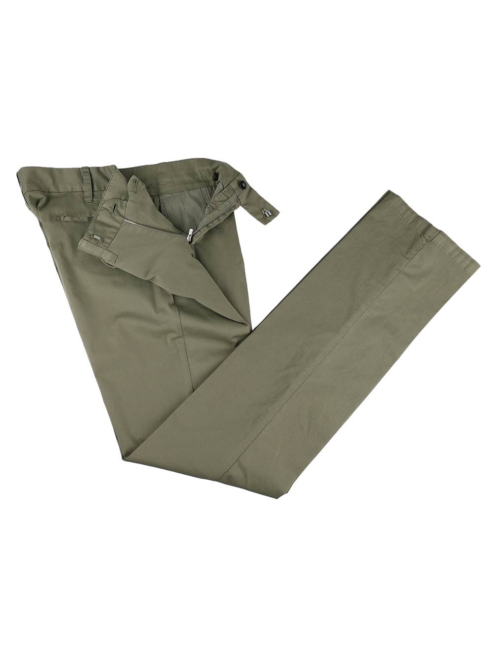Cesare Attolini Cesare Attolini Green Cotton Ea Pants Green 001