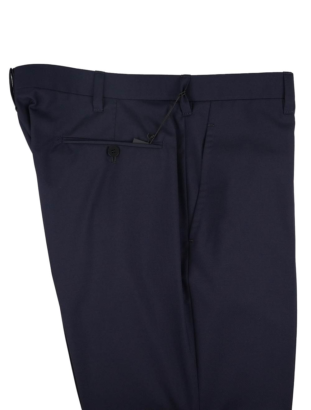 Cesare Attolini Blue Wool 120's Dress Pants
