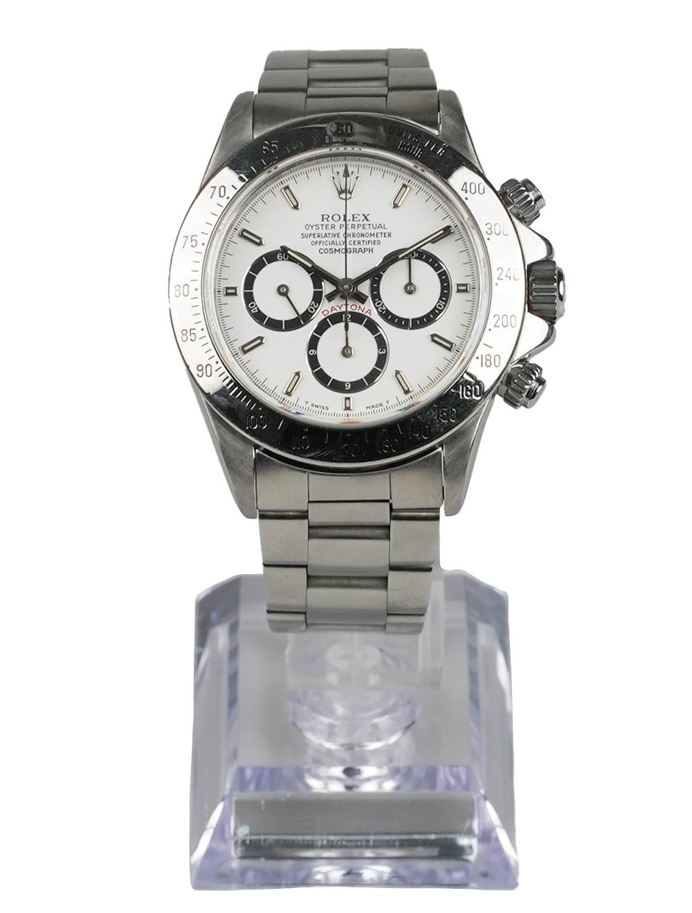 Rolex Rolex DAYTONA ref. 16520 MOV.ZENITH 6 Inverted 1994 Silver 000