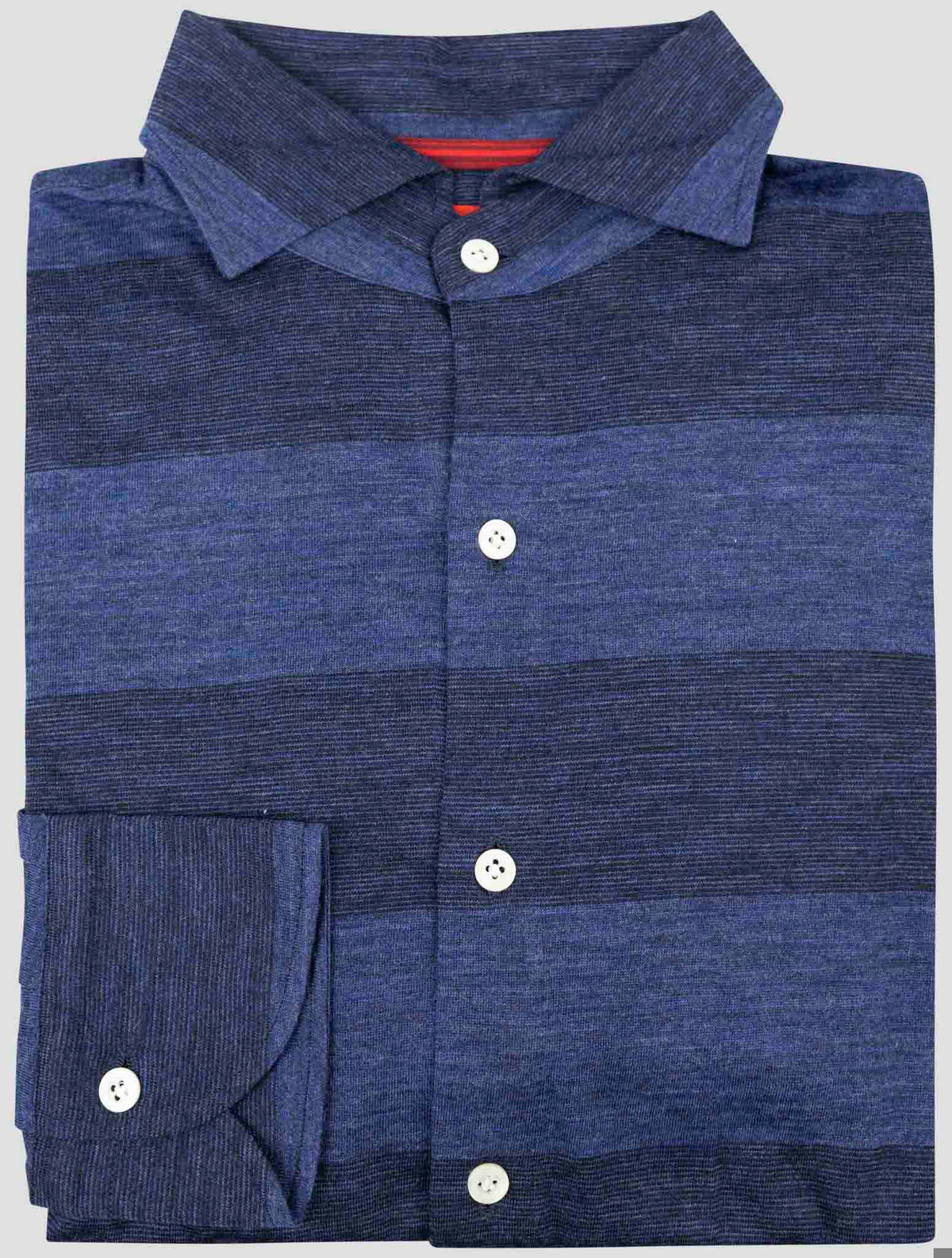 Isaia Isaia Blue Wool shirt Blue 000