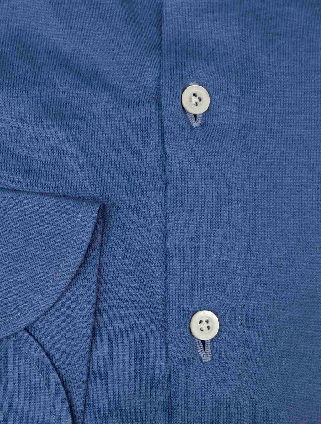 Isaia Light Blue Silk shirt