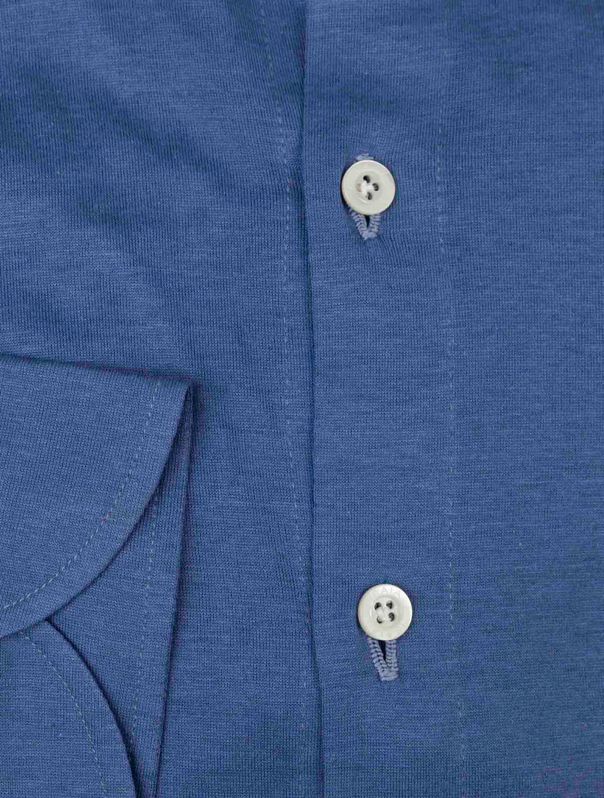Isaia Light Blue Silk shirt