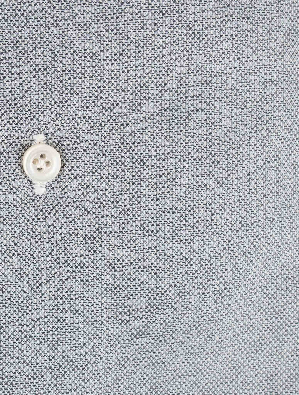 Isaia Gray Cotton Shirt