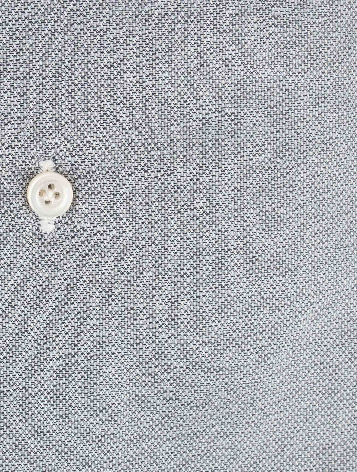 Isaia Gray Cotton Shirt