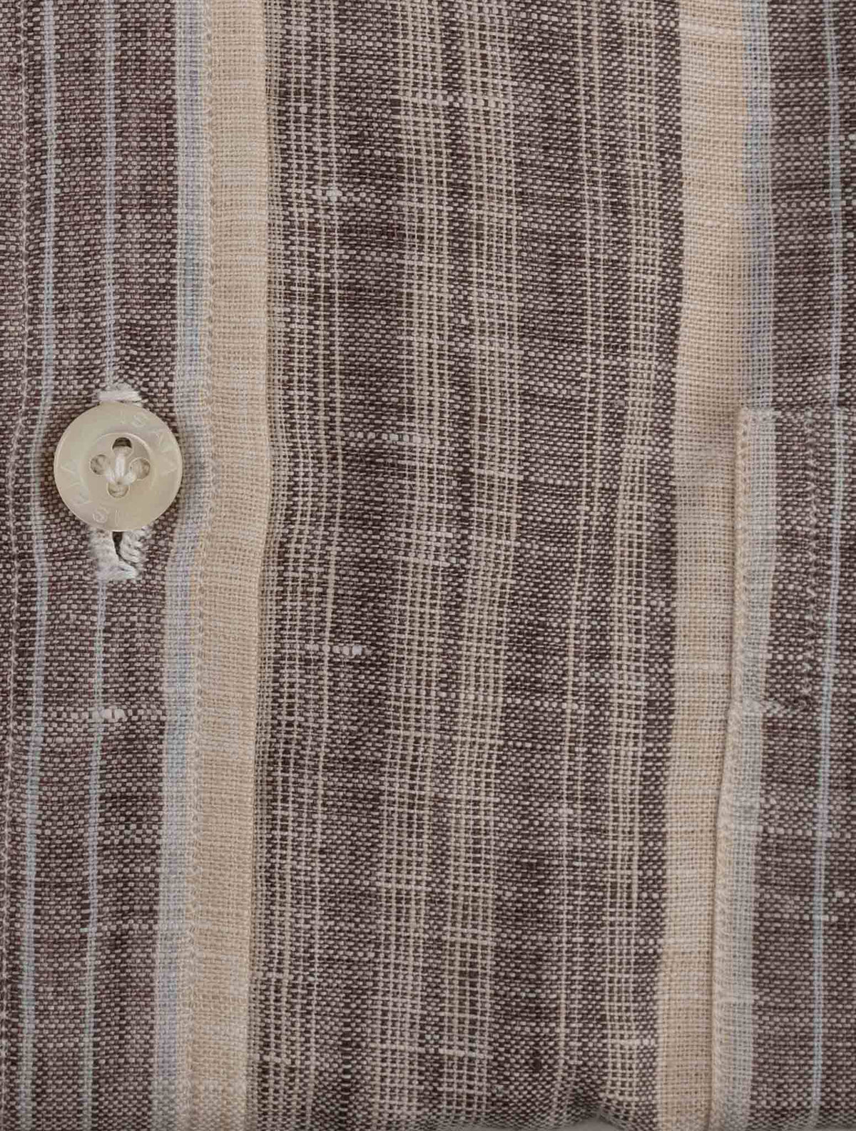 Isaia Multicolor Linen Shirt