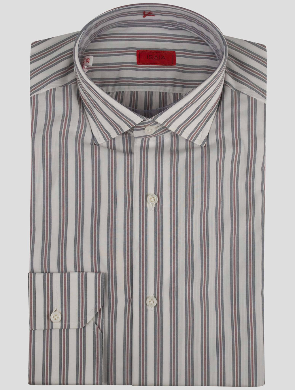 Isaia Multicolor Cotton Shirt