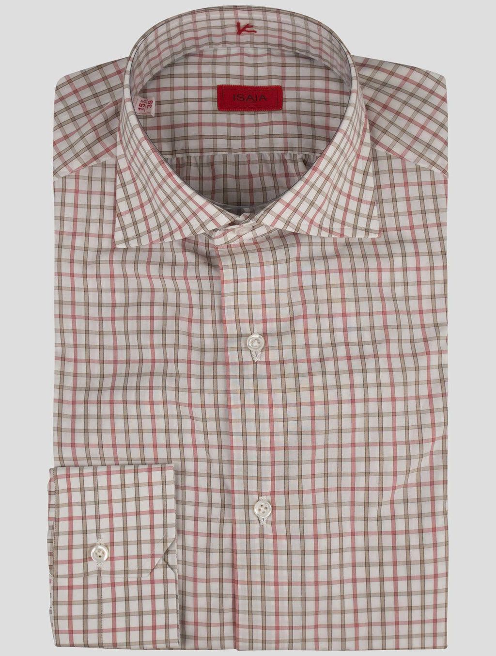Isaia Multicolor Cotton Shirt