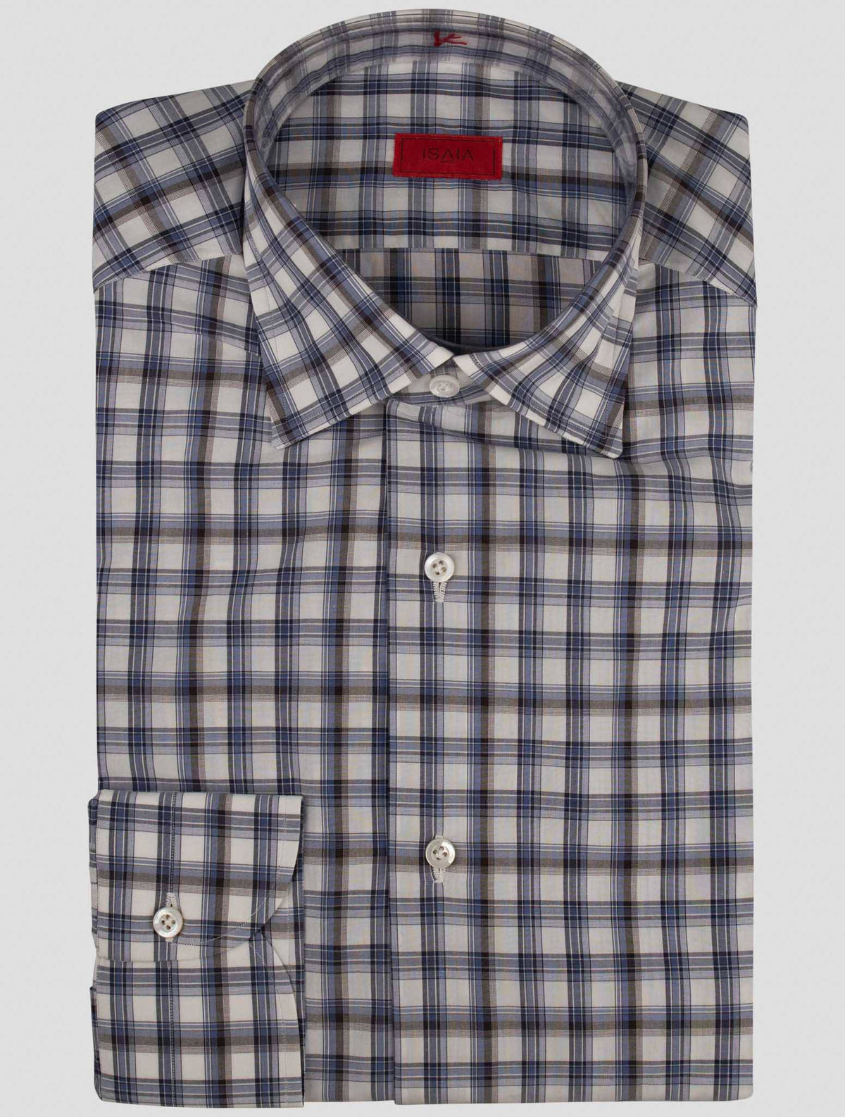 Isaia Isaia Multicolor Cotton Shirt Multicolor 000
