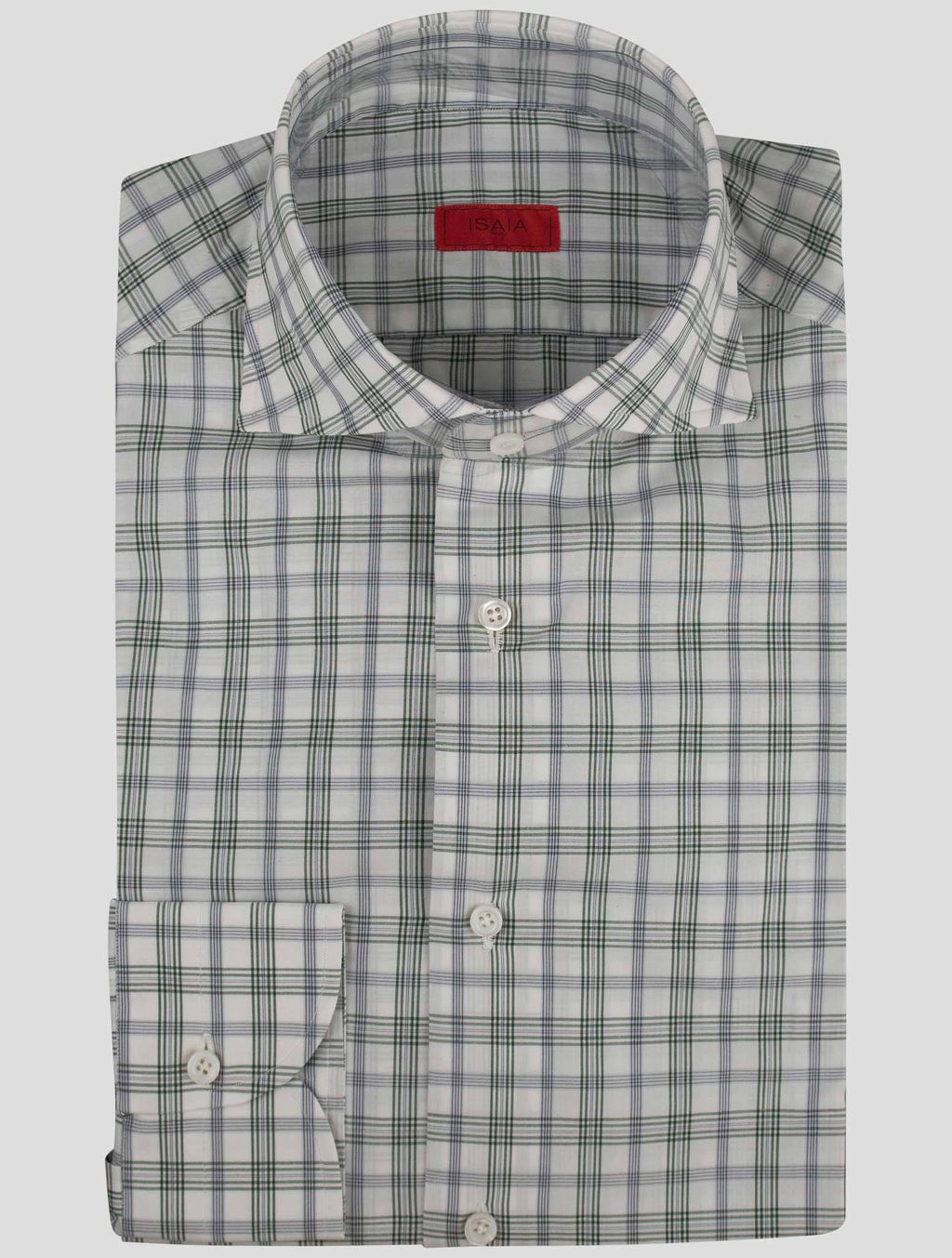 Isaia Multicolor Cotton Shirt