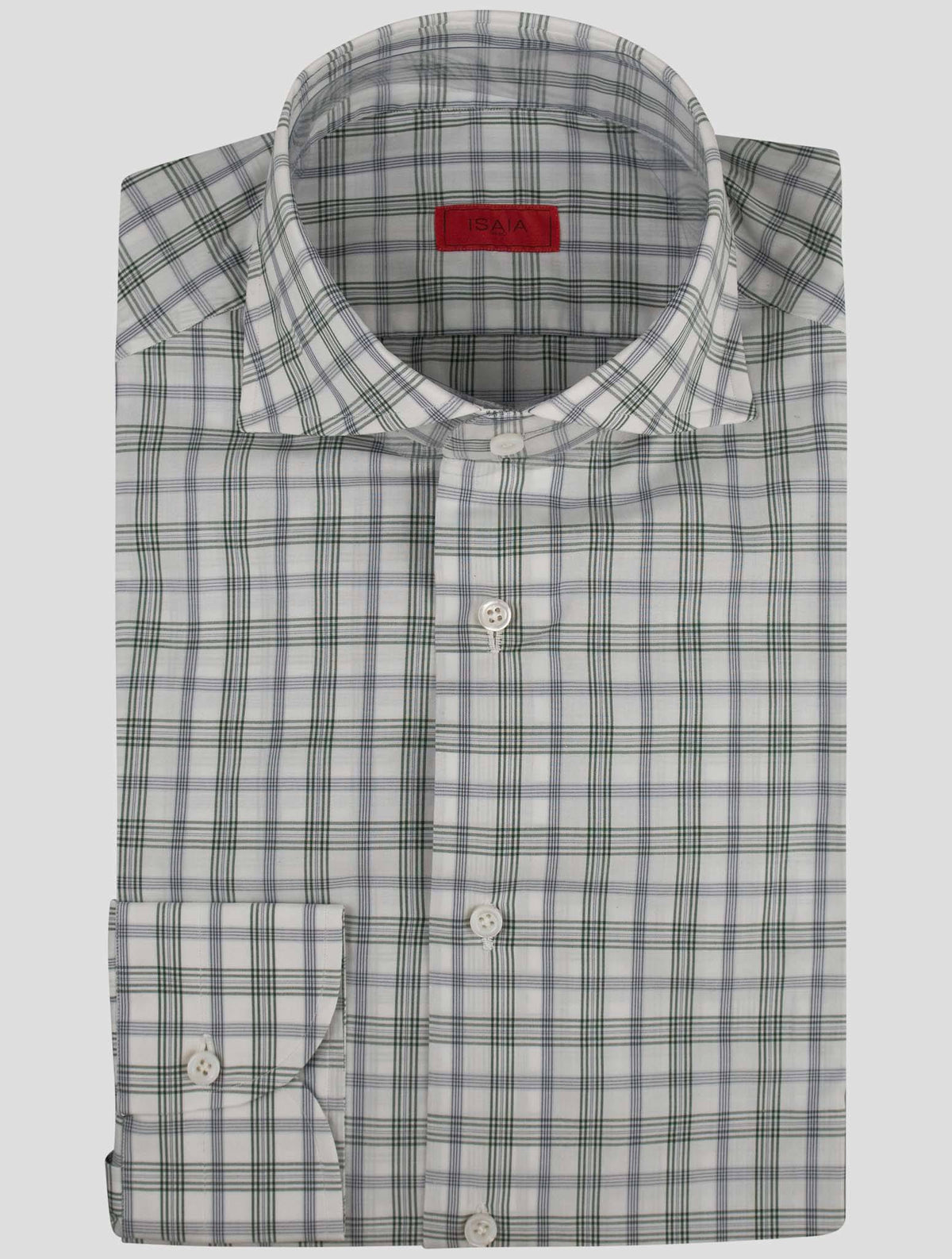 Isaia Multicolor Cotton Shirt