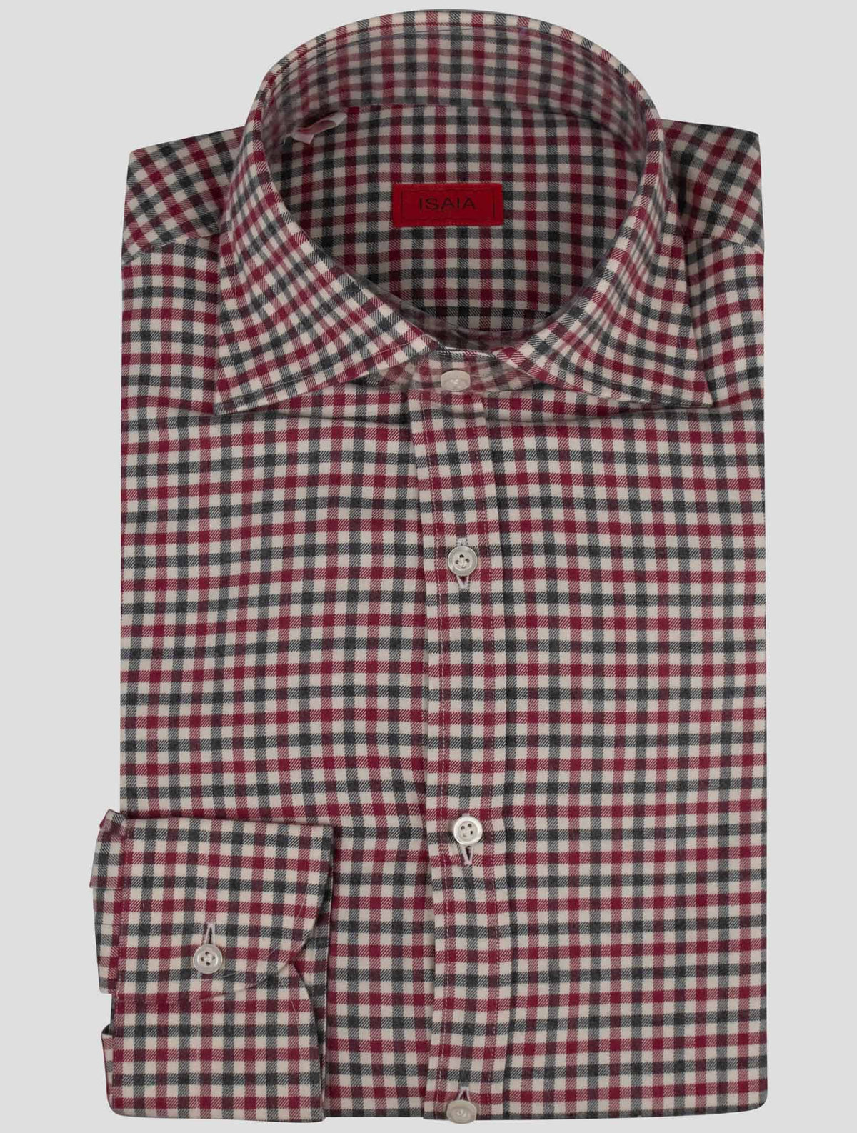 Isaia Multicolor Cotton Shirt