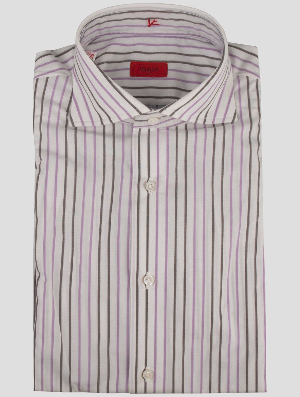 Isaia Multicolor Cotton Shirt