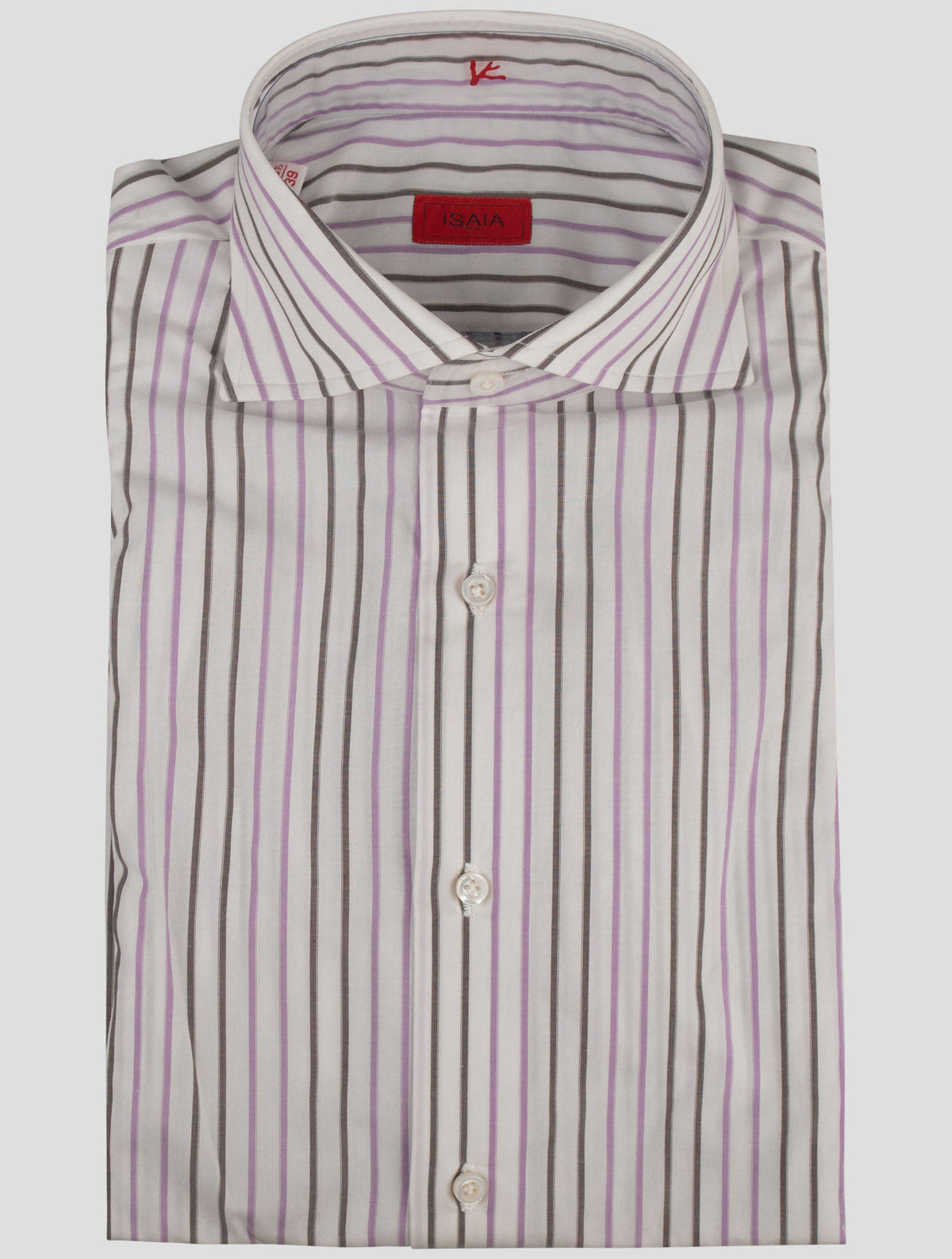 Isaia Multicolor Cotton Shirt