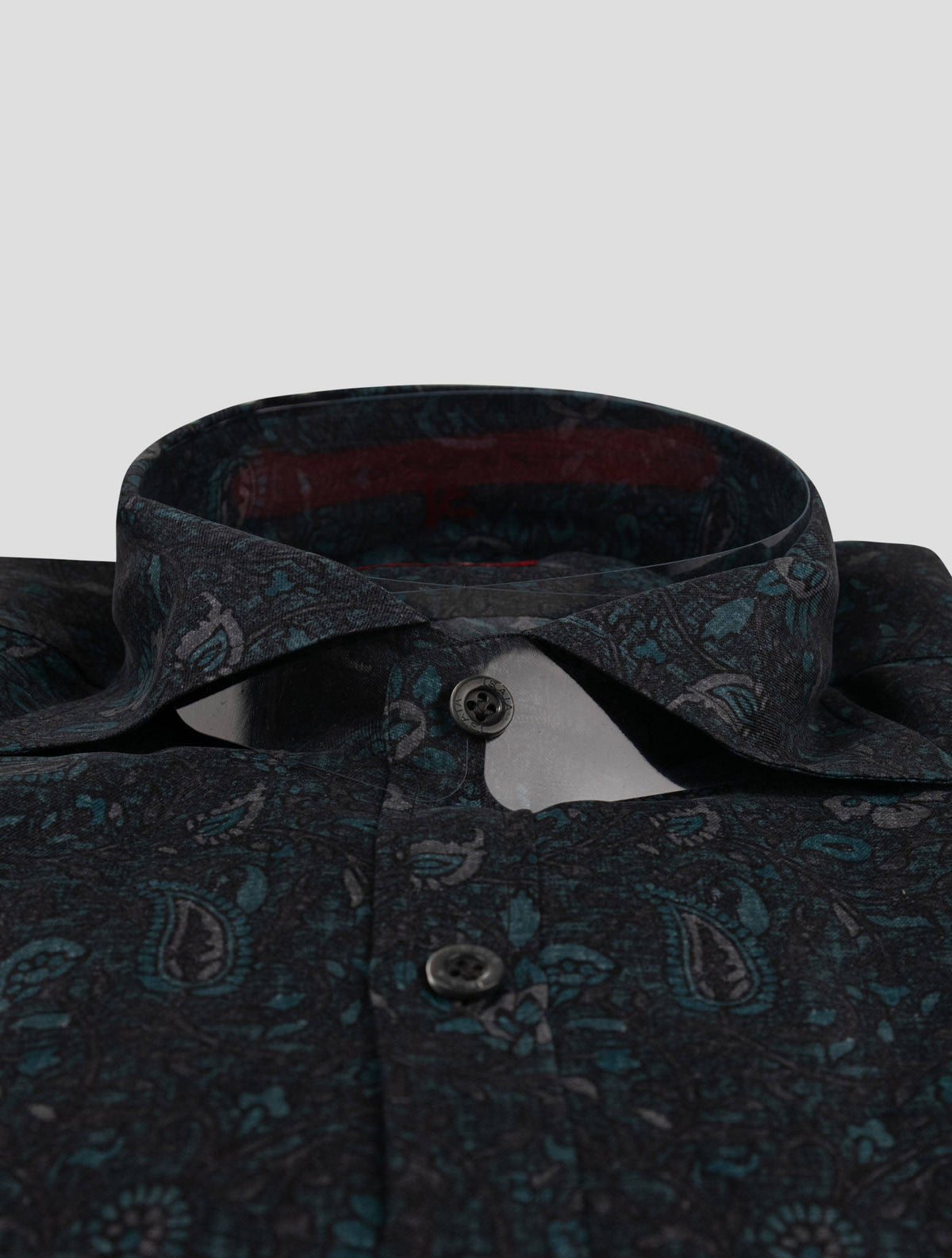 Isaia Isaia Blue Silk Shirt Blue 001