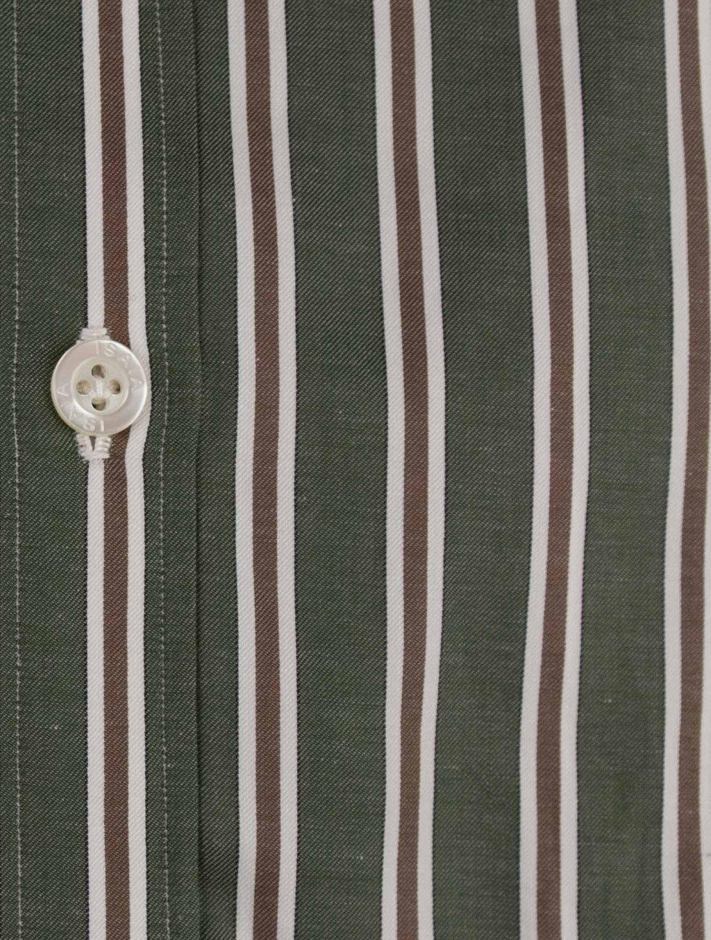 Isaia Multicolor Cotton Shirt