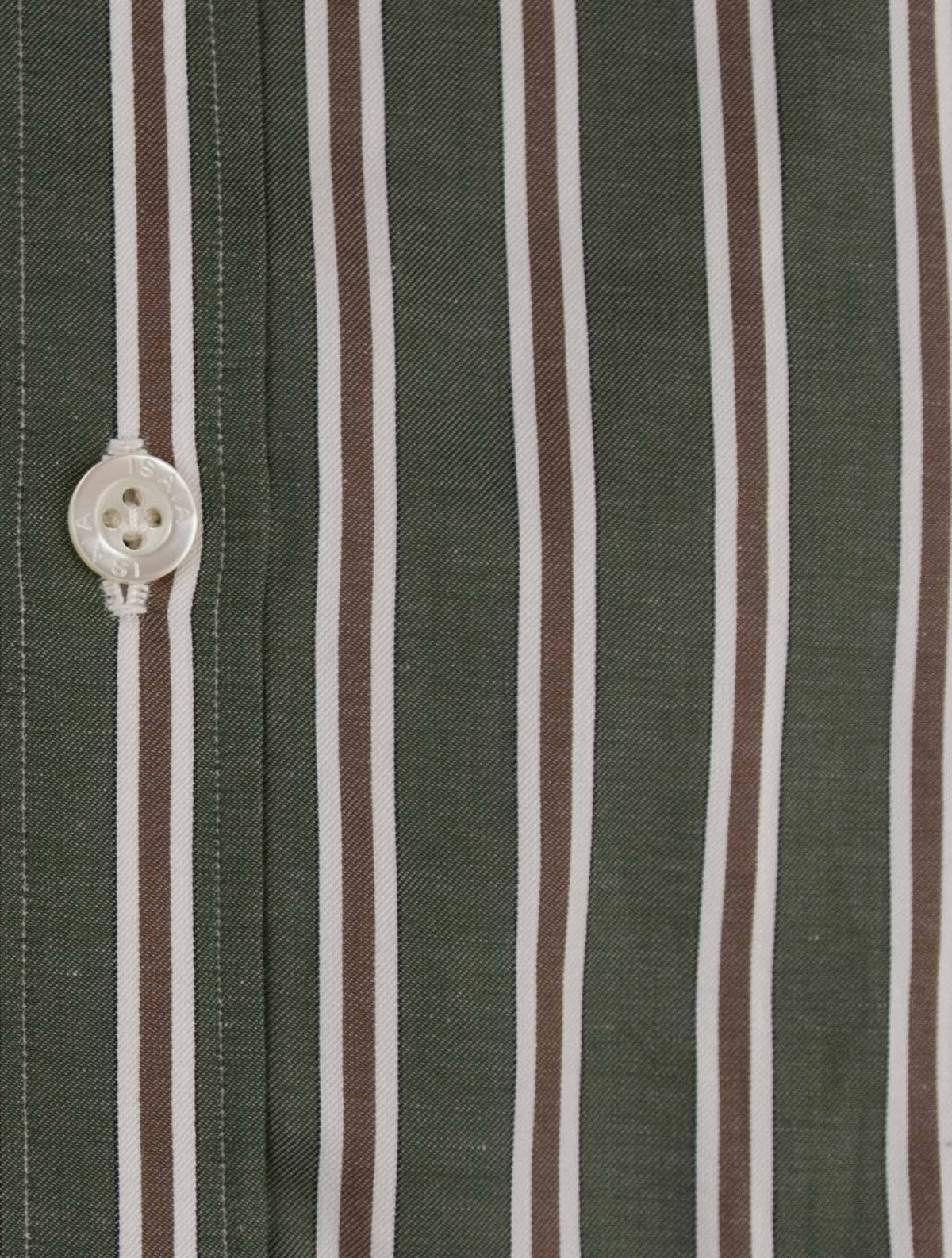 Isaia Multicolor Cotton Shirt