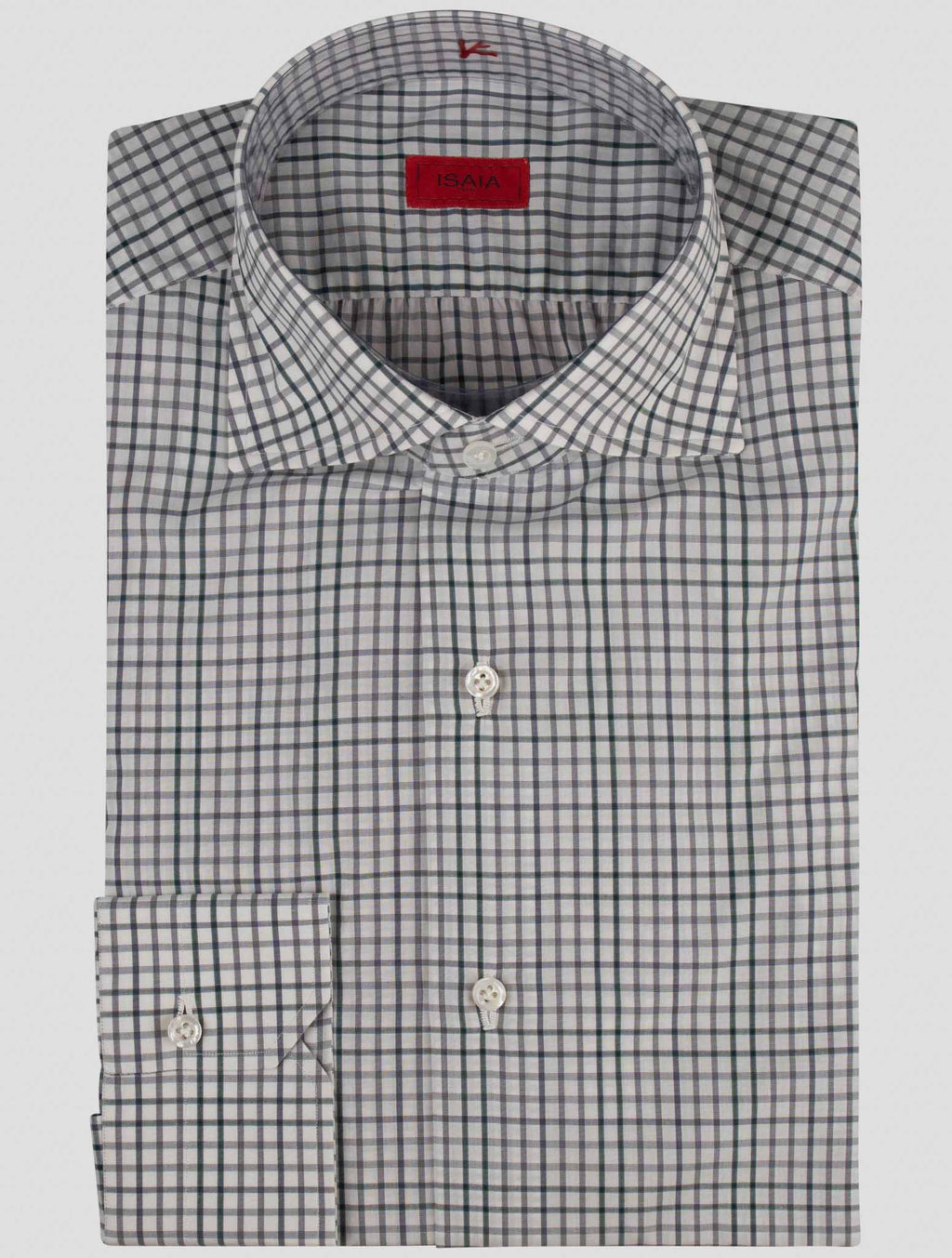 Isaia Multicolor Cotton Shirt