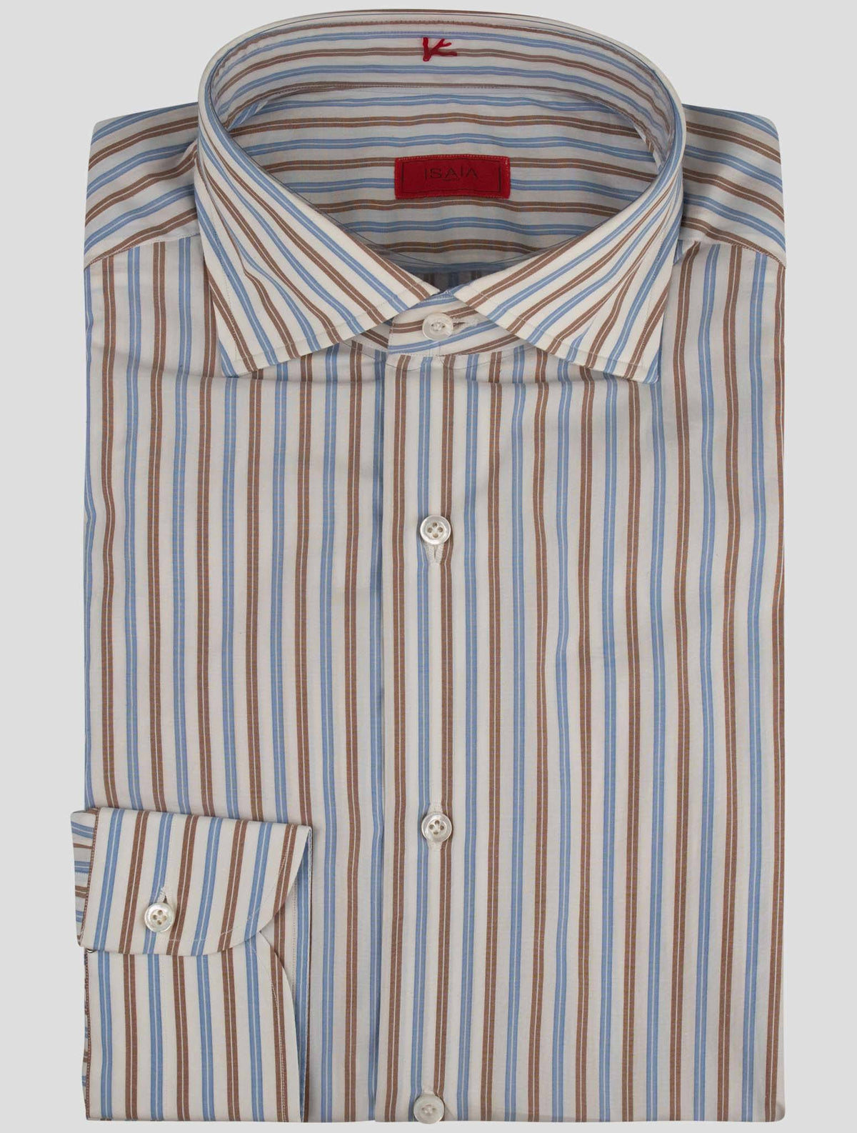 Isaia Isaia Multicolor Cotton Shirt Multicolor 000