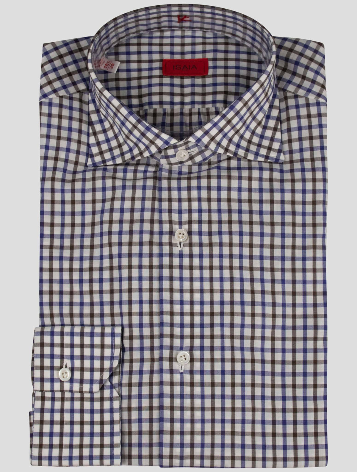 Isaia Multicolor Cotton Shirt