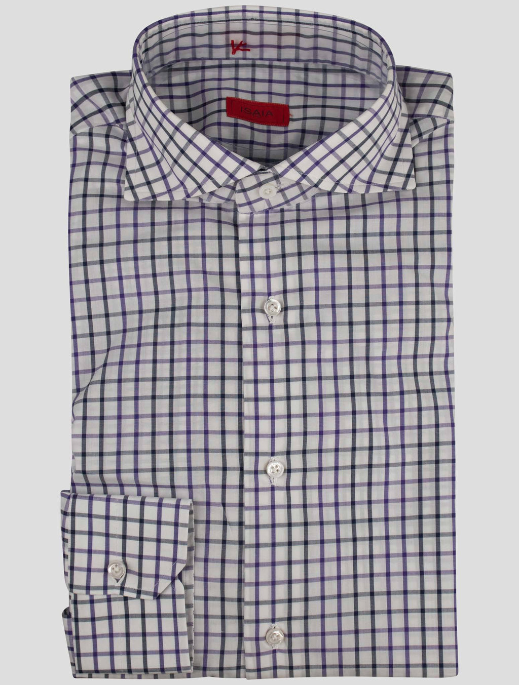 Isaia Multicolor Cotton Shirt