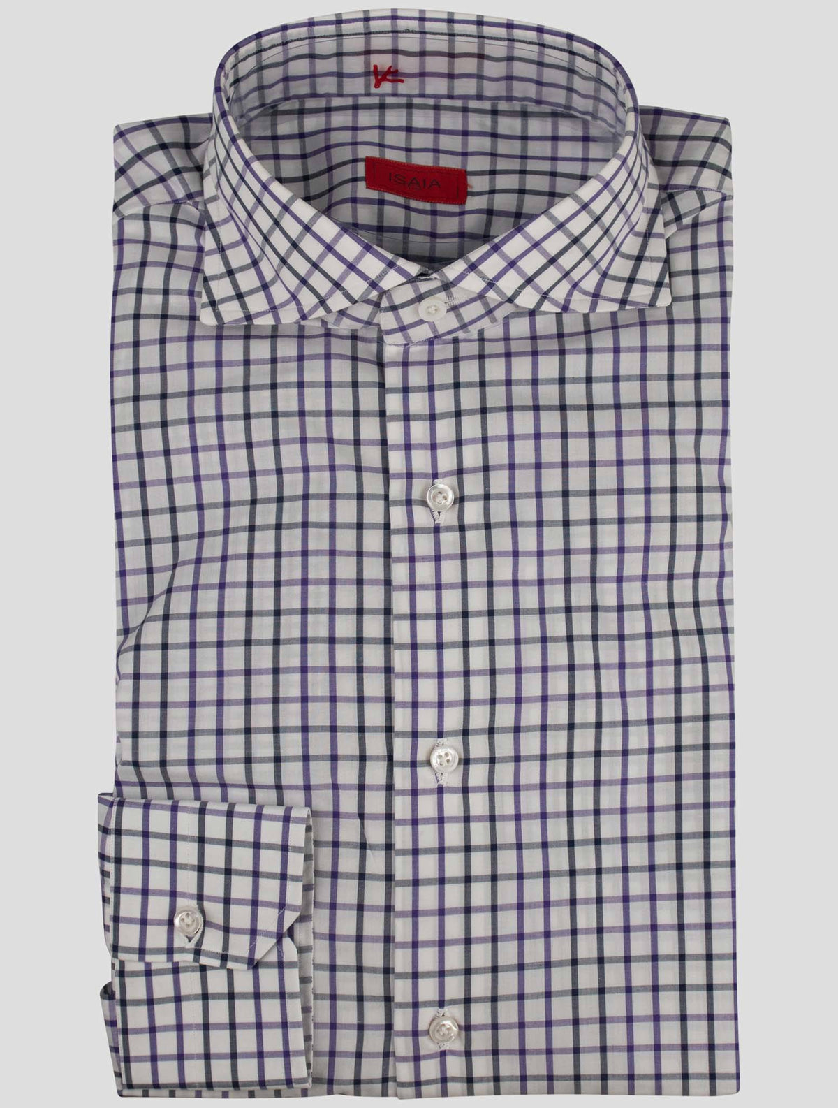 Isaia Multicolor Cotton Shirt