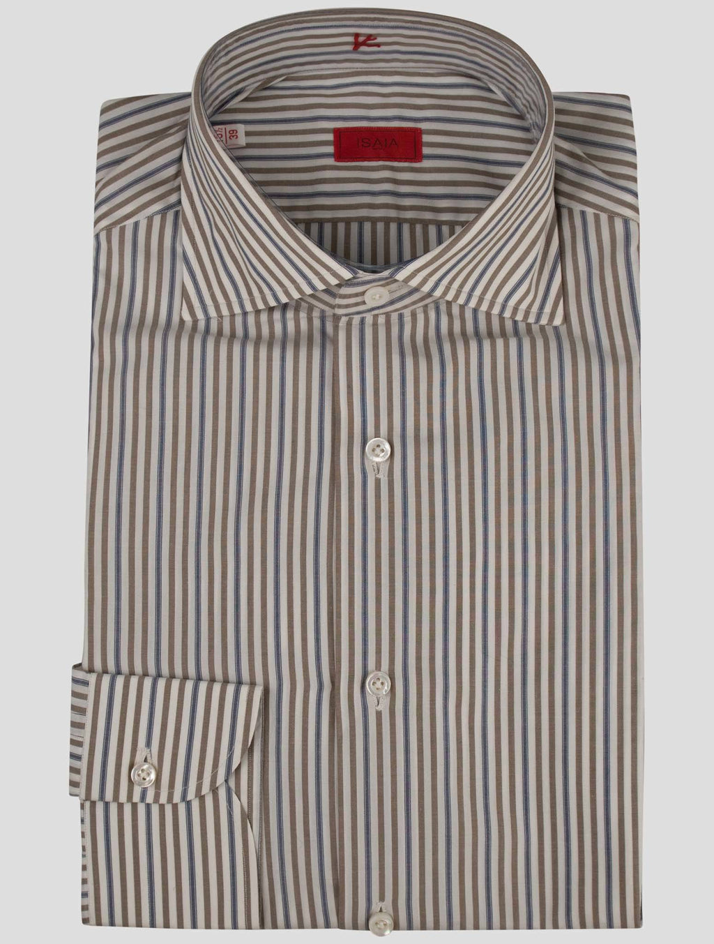 Isaia Multicolor Cotton Shirt