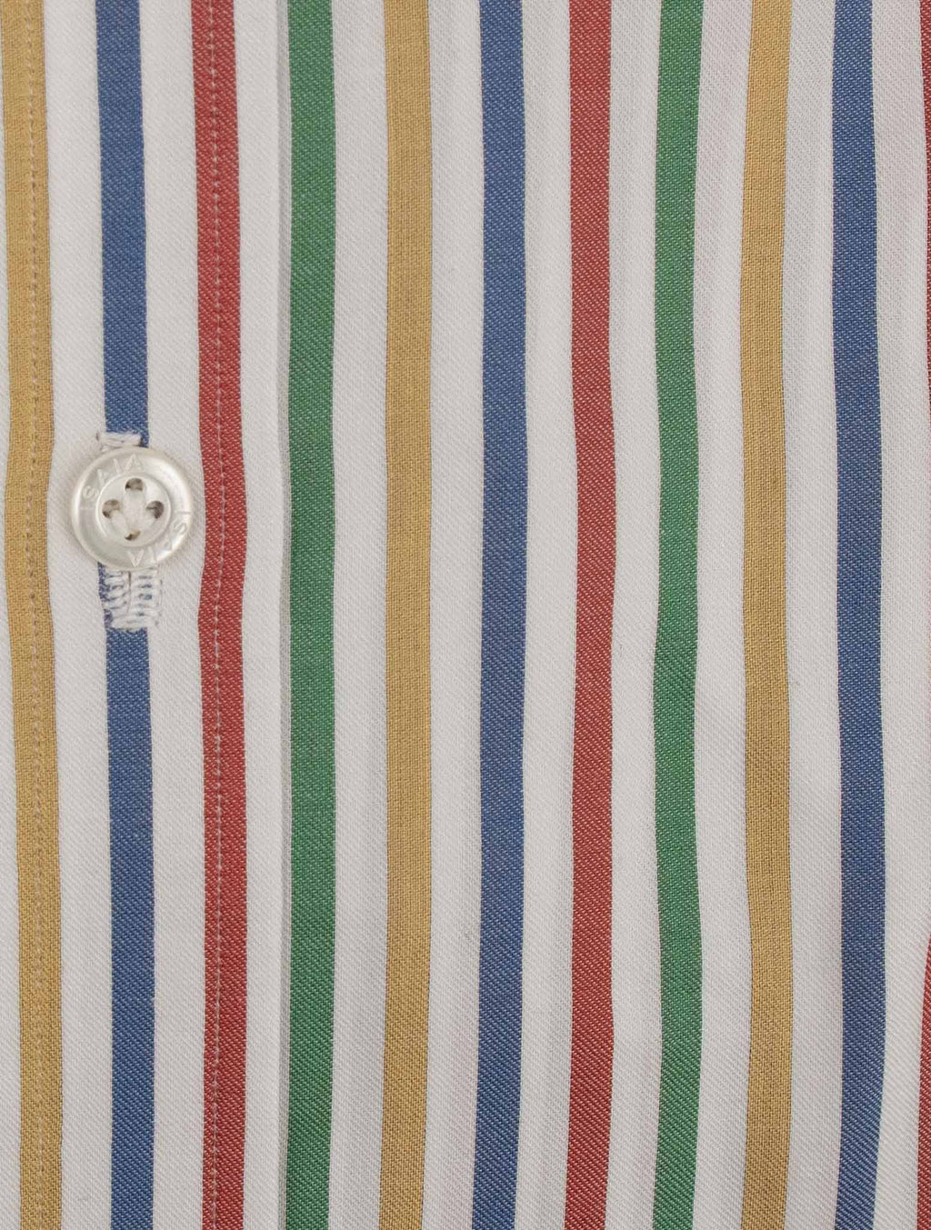 Isaia Multicolor Cotton Shirt