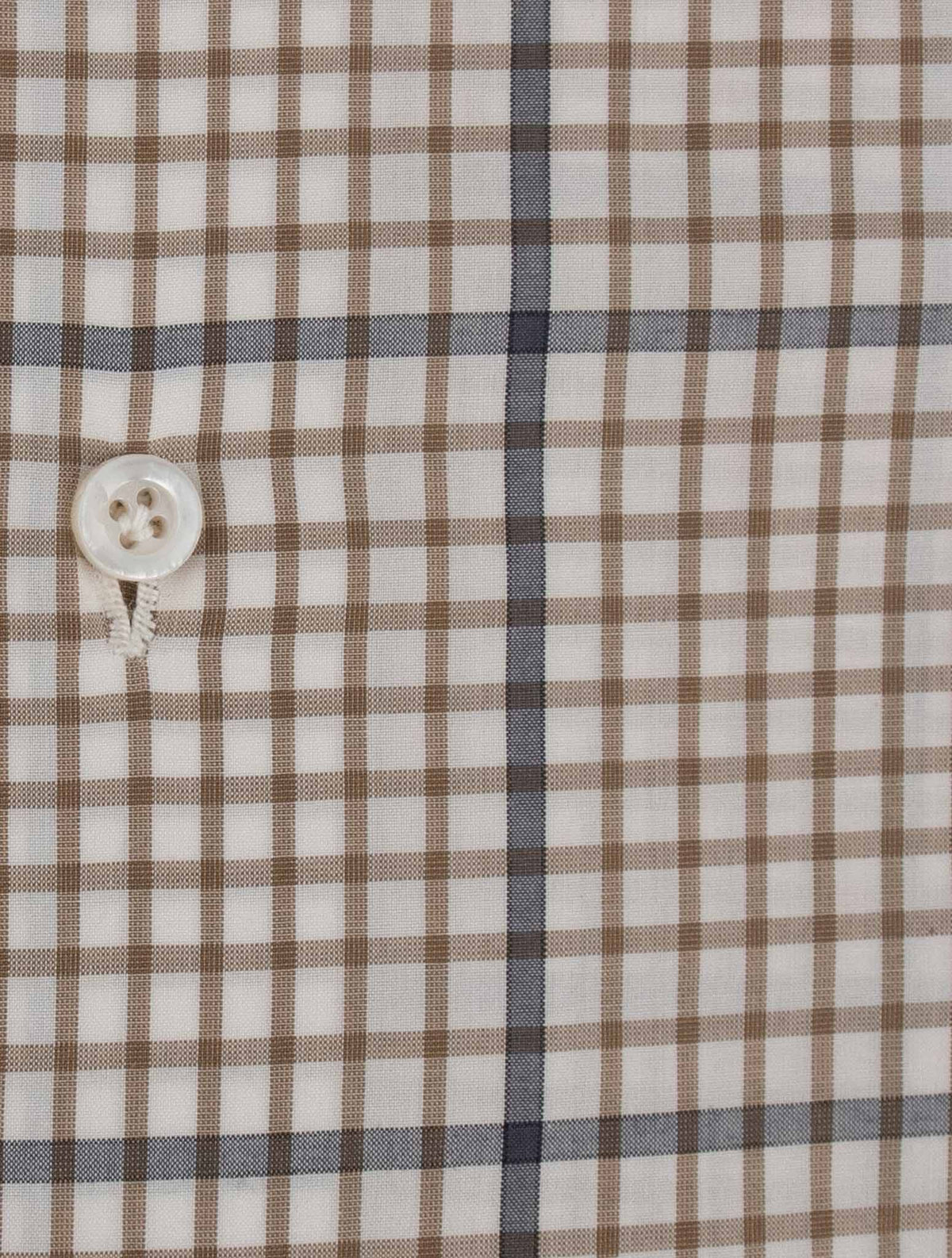 Isaia Multicolor Cotton Shirt