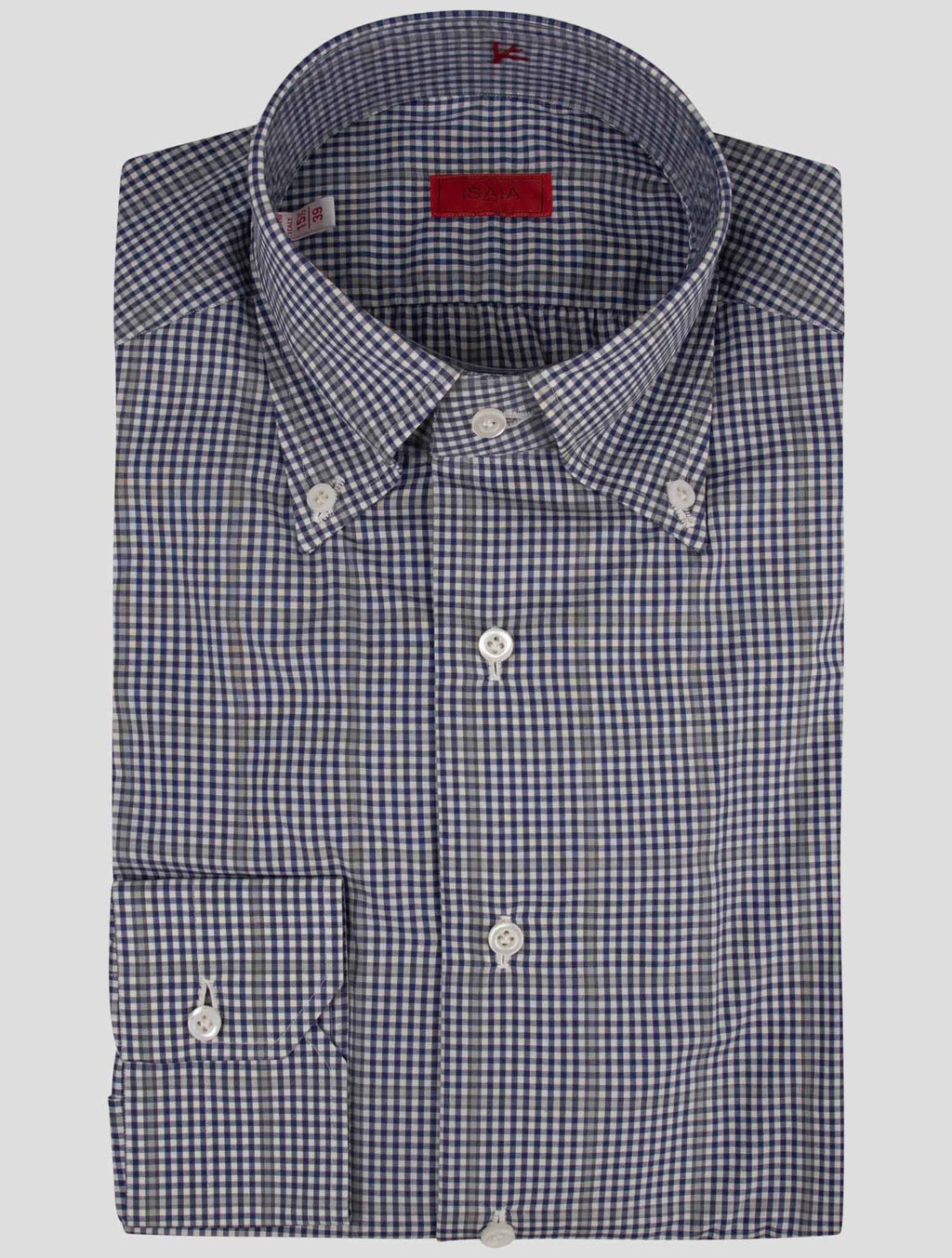 Isaia Multicolor Cotton Shirt