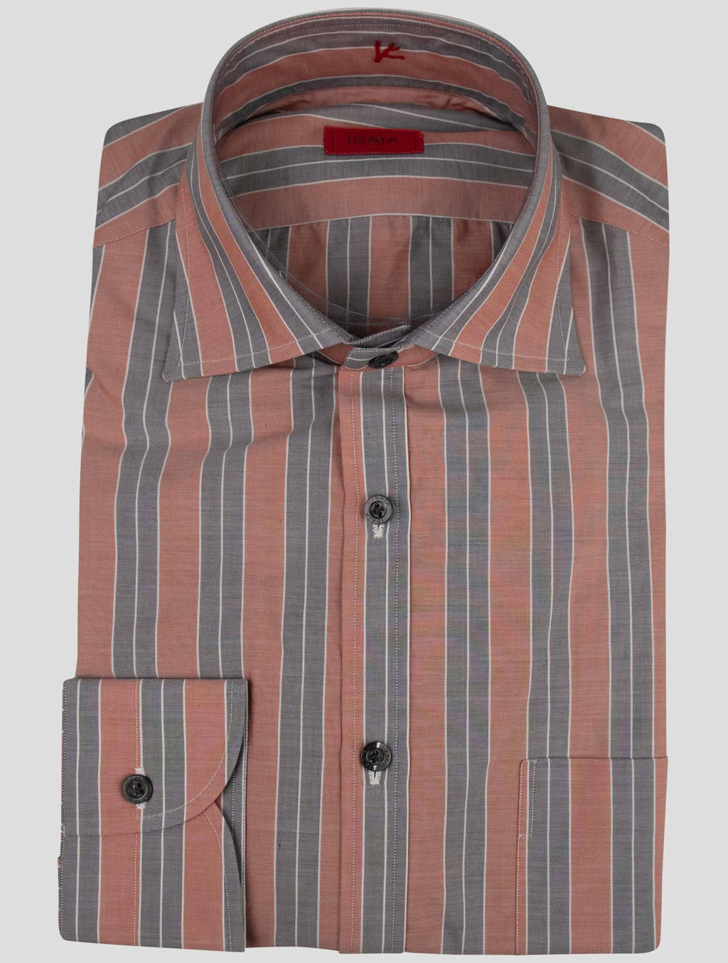 Isaia Multicolor Cotton Shirt