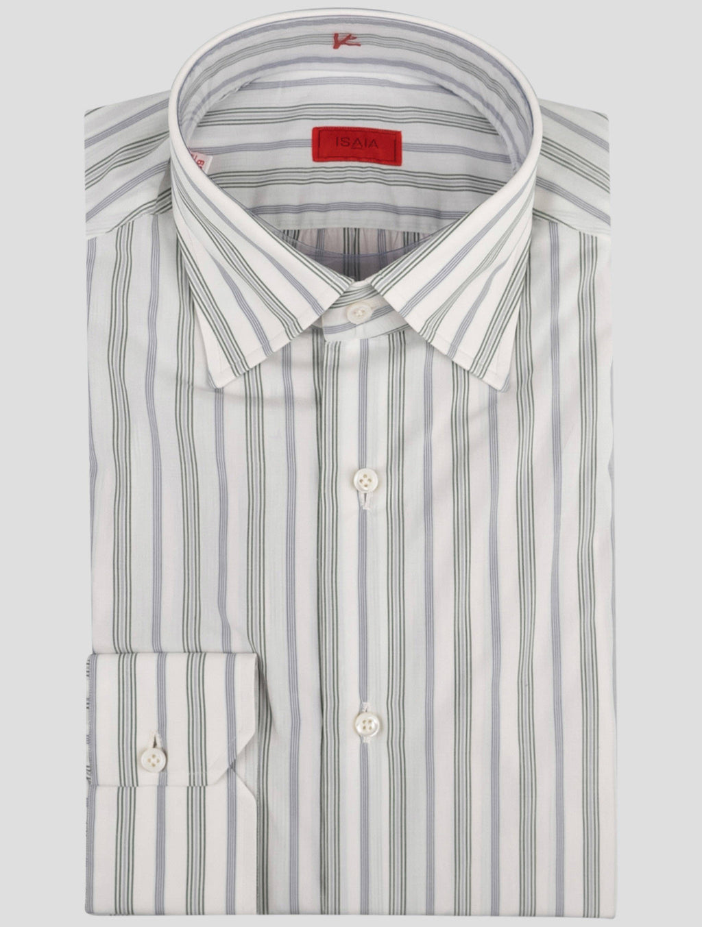 Isaia Multicolor Cotton Shirt