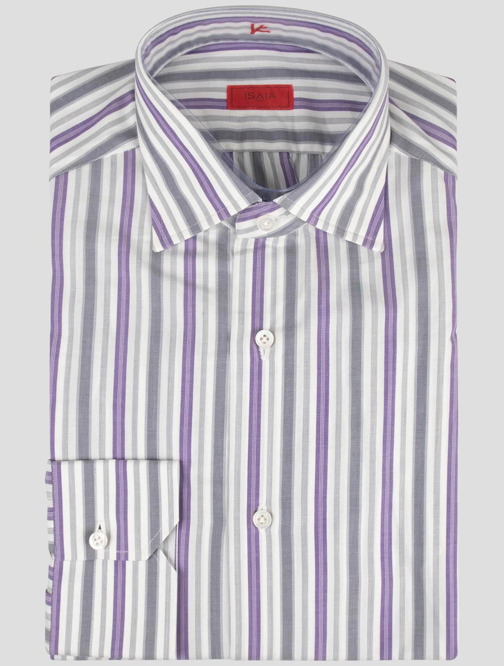 Isaia Multicolor Cotton Shirt