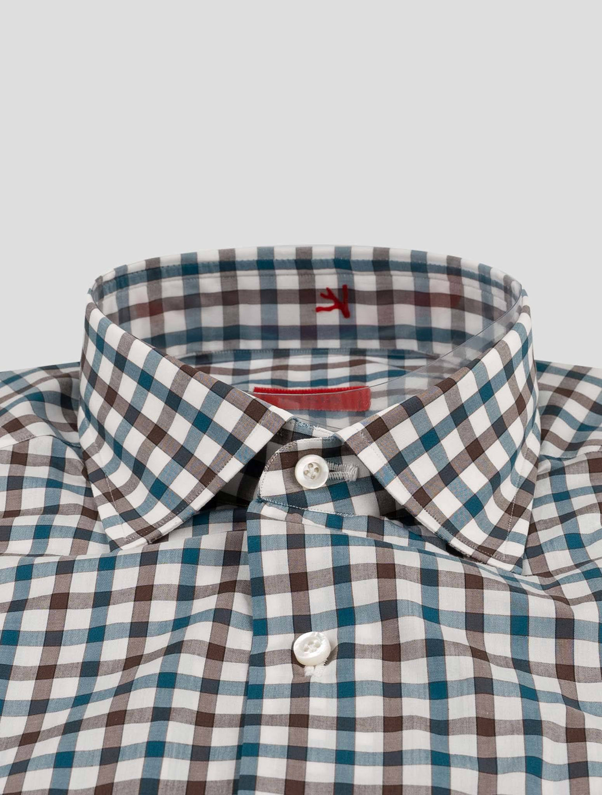 Isaia Isaia Multicolor Cotton Shirt Multicolor 001