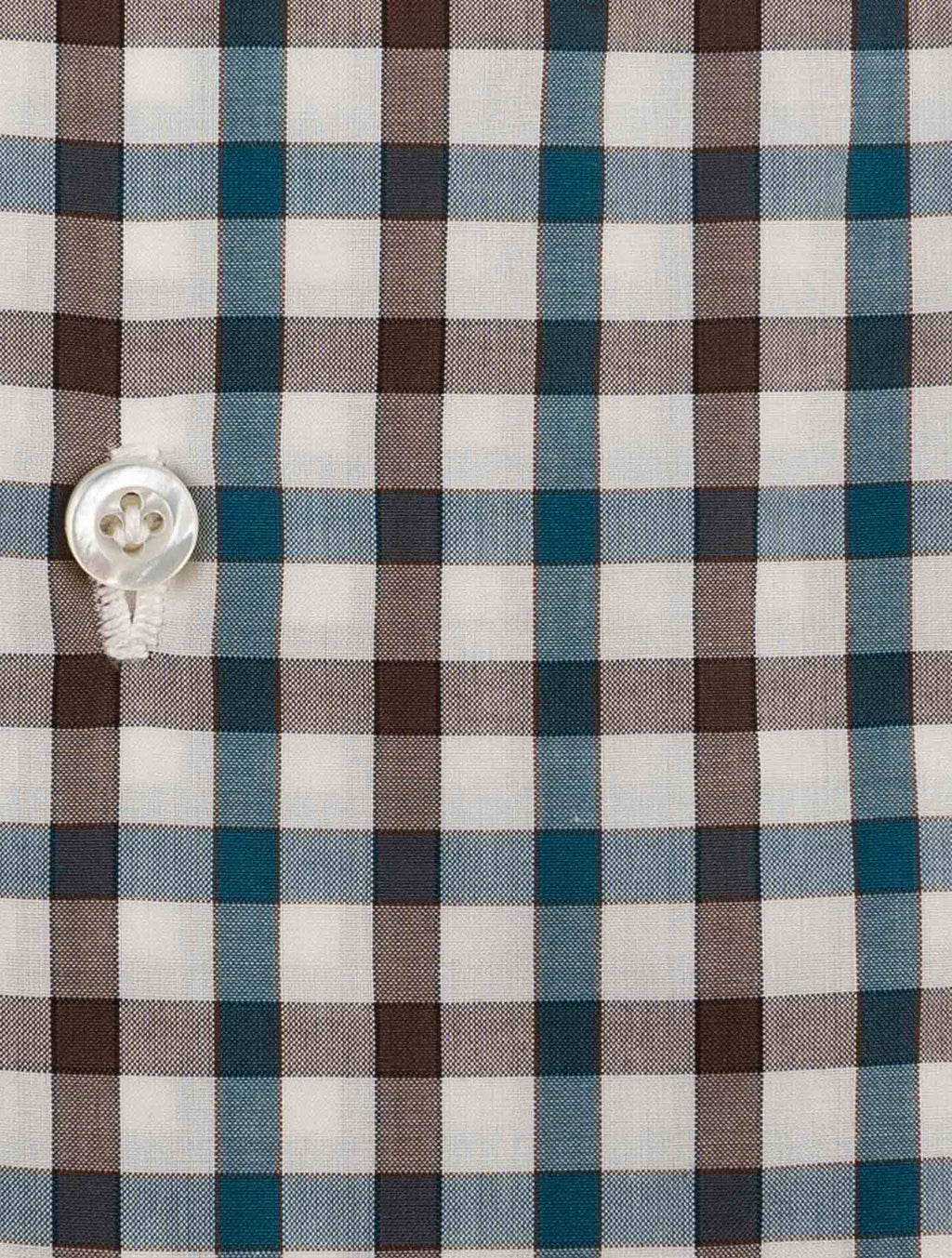 Isaia Multicolor Cotton Shirt