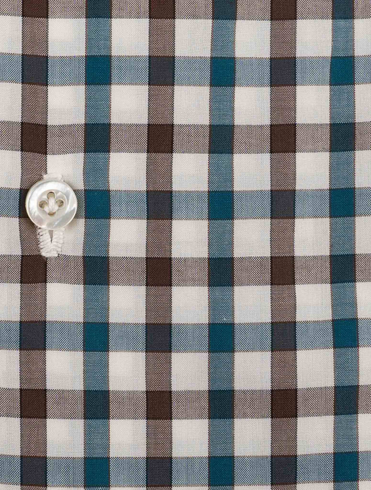Isaia Multicolor Cotton Shirt