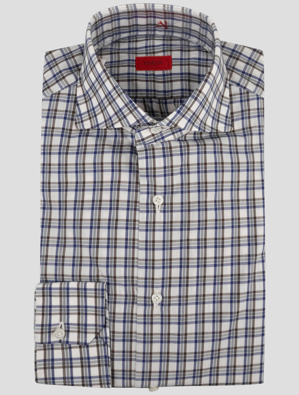 Isaia Multicolor Cotton Shirt