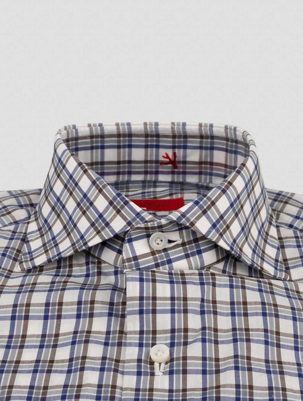 Isaia Isaia Multicolor Cotton Shirt Multicolor 001